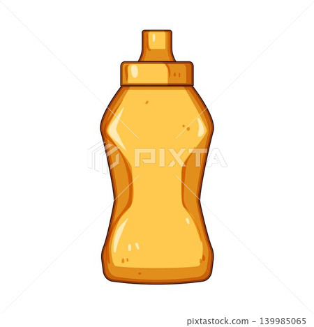 Mustard sauce bottle for cooking food condiment Mustard sauce bottle for cooking food condiment 139985065