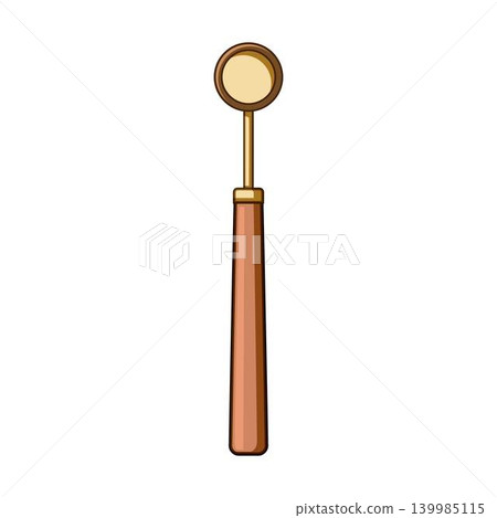 Measuring scoop illustration for baking ingredient portioning Measuring scoop illustration for baking ingredient portioning 139985115
