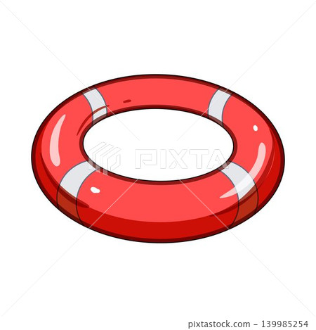 Lifebuoy providing safety and emergency rescue assistance 139985254
