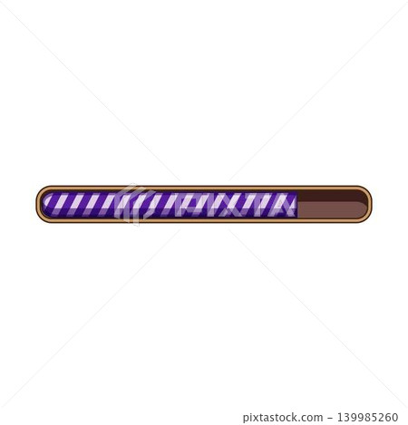 Level game progress bar loading interface element Level game progress bar loading interface element 139985260