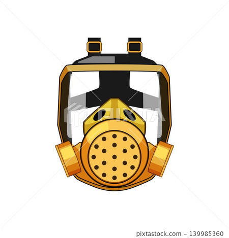 Gas mask providing safety protection against hazards Gas mask providing safety protection against hazards 139985360