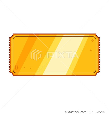 Golden ticket blank voucher winning prize concept Golden ticket blank voucher winning prize concept 139985489