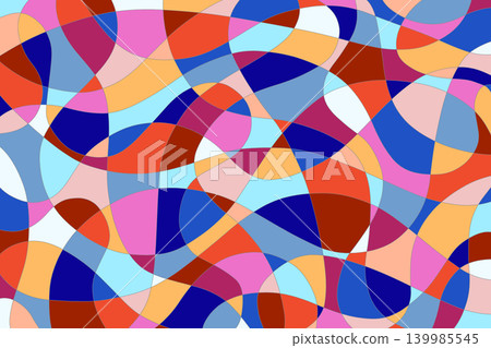 Mosaic of curves 6-2 Mosaic of curves 6-2 139985545