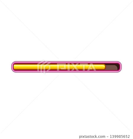 Gaming progress bar indicating loading or energy level Gaming progress bar indicating loading or energy level 139985652