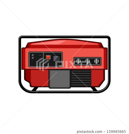 Portable electricity generator producing emergency power 139985665