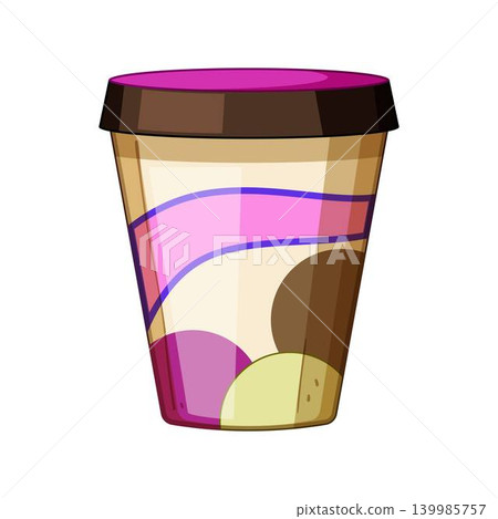 Ice cream container showing multiple delicious dessert flavors Ice cream container showing multiple delicious dessert flavors 139985757