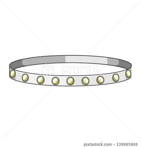 Silver bangle bracelet with white pearls jewelry accessory 139985908