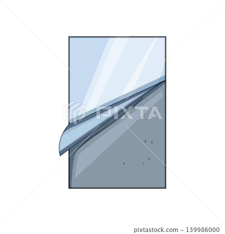 Window film tint removal process with protective covering Window film tint removal process with protective covering 139986000