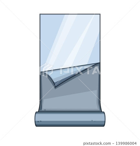 Window film tinting privacy protection installing process icon Window film tinting privacy protection installing process icon 139986004