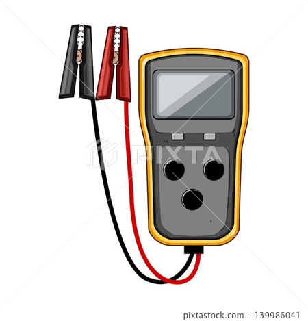 Electrical voltage tester tool measuring power current Electrical voltage tester tool measuring power current 139986041