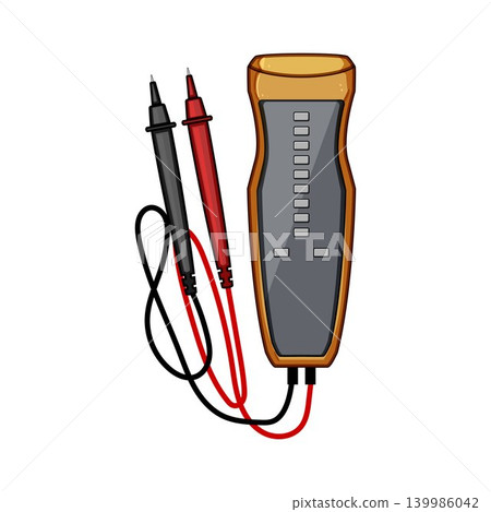 Electrical circuit tester device with measurement probes Electrical circuit tester device with measurement probes 139986042