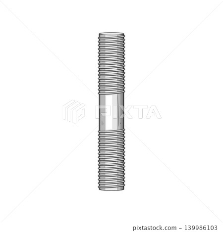 Threaded rod stud bolt metal fastener Threaded rod stud bolt metal fastener 139986103