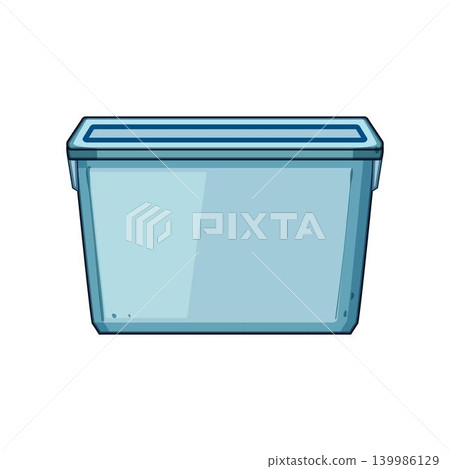 Plastic storage box keeping food or items Plastic storage box keeping food or items 139986129