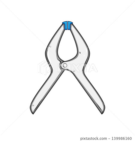 Spring clamp tool holding and gripping objects Spring clamp tool holding and gripping objects 139986160