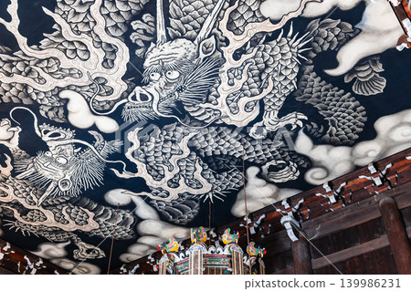 Kenninji Hodo天花板畫雙龍 Kenninji Hodo天花板畫雙龍 139986231