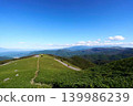 The ridgeline of Utsukushigahara Plateau and the sprawling mountain range 139986239