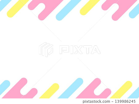Colorful frame background with rounded corners and diagonal lines Colorful frame background with rounded corners and diagonal lines 139986245