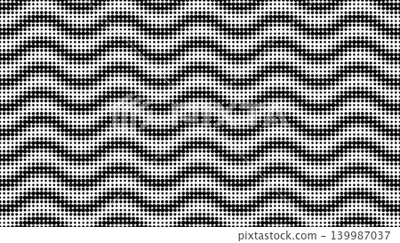 Halftone pattern with wavy lines and dotted curves creating dynamic flow. Abstract vector background with geometric gradient transitions and seamless texture design. Halftone pattern with wavy lines and dotted curves creating dynamic flow. Abstract vector background with geometric gradient transitions and seamless texture design. 139987037