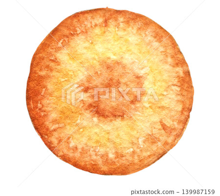 Carrot slice watercolor vegetable illustration for recipe cards, menu designs, food packaging, harvest themes and seasonal kitchen projects. Carrot slice watercolor vegetable illustration for recipe cards, menu designs, food packaging, harvest themes and seasonal kitchen projects. 139987159