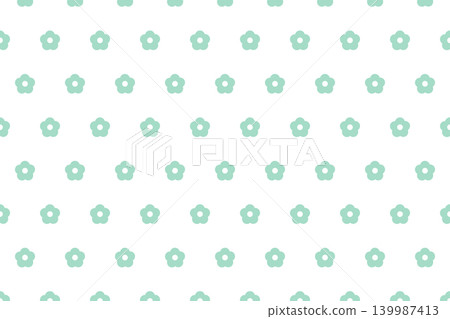 Small floral pattern translucent material, mint green Small floral pattern translucent material, mint green 139987413