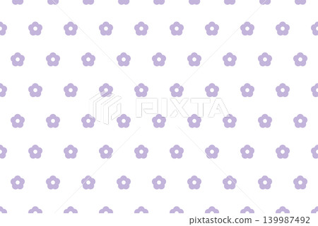 小碎花圖案半透明材質，煙燻薰衣草色 139987492