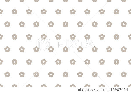 Small floral pattern translucent material, warm gray Small floral pattern translucent material, warm gray 139987494
