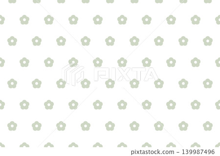 Small floral pattern translucent material, muted green, sage leaf Small floral pattern translucent material, muted green, sage leaf 139987496
