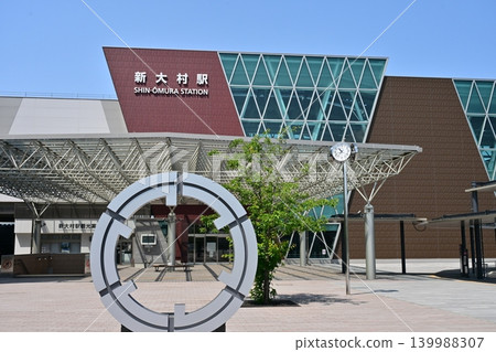 Shin-Omura Station, East Exit (Sakura Exit) (West Kyushu Shinkansen, Omura City, Nagasaki Prefecture) 139988307