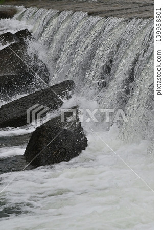Flooding and rising water levels of rivers Flooding and rising water levels of rivers 139988801