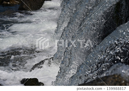Flooding and rising water levels of rivers Flooding and rising water levels of rivers 139988817