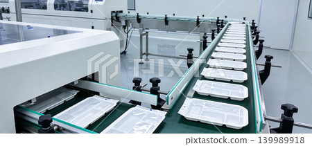 Automated packaging line for sterile medical trays in a cleanroom environment Automated packaging line for sterile medical trays in a cleanroom environment 139989918