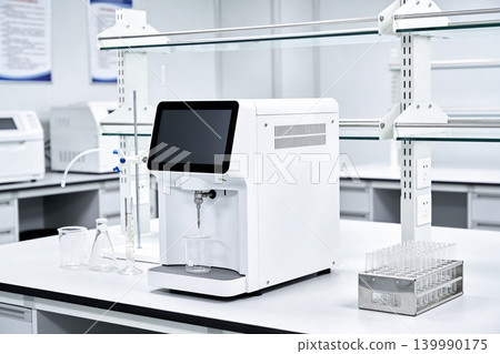 Modern laboratory equipment for precise scientific analysis and research Modern laboratory equipment for precise scientific analysis and research 139990175
