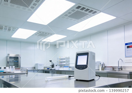 Scientist in sterile lab uses pipette for precise liquid handling and analysis Scientist in sterile lab uses pipette for precise liquid handling and analysis 139990257