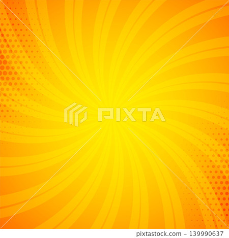 bright orange comic book background 139990637