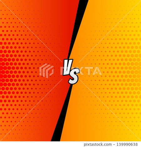 versus fight comic style background versus fight comic style background 139990638