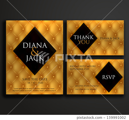 premium luxury wedding invitation card design premium luxury wedding invitation card design 139991002