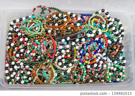 Colorful art and craft pearls jewelry 139992015