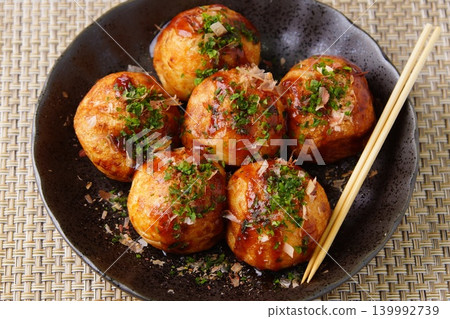 Osaka specialty takoyaki Osaka specialty takoyaki 139992739