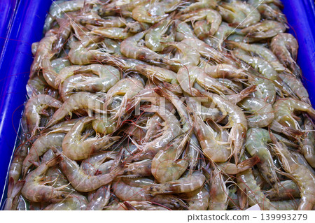 Shrimp sold in a Thai market Shrimp sold in a Thai market 139993279