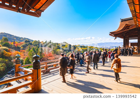 京都的秋天 - 清水舞台 *部分區域柔焦 京都的秋天 - 清水舞台 *部分區域柔焦 139993542