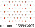 Many red dragonflies flying with their wings spread 139993605