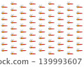 Many red dragonflies flying with their wings spread 139993607