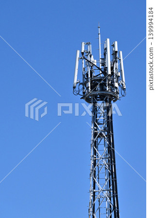 Communication image (radio tower: base station) Communication image (radio tower: base station) 139994184