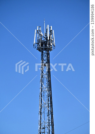 Communication image (radio tower: base station) Communication image (radio tower: base station) 139994186