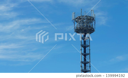 Communication image (radio tower: base station) Communication image (radio tower: base station) 139994192