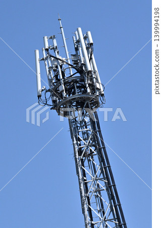 Communication image (radio tower: base station) Communication image (radio tower: base station) 139994198