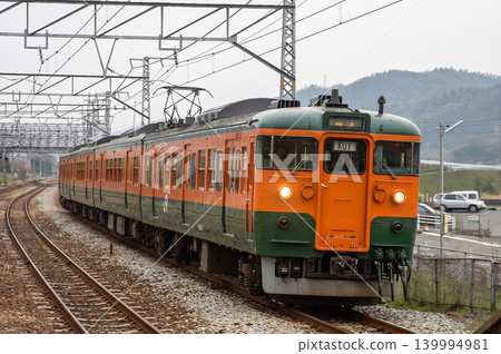115 series train Sanyo Main Line 139994981