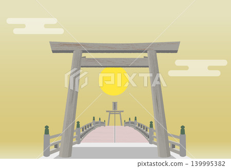 伊勢神宮內宮日之出 伊勢神宮內宮日之出 139995382