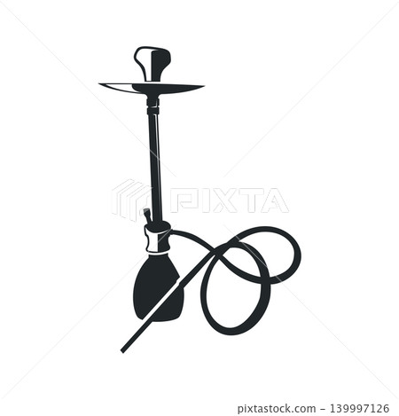 Luxury Hookah Logo Template for Identity Desain Luxury Hookah Logo Template for Identity Desain 139997126