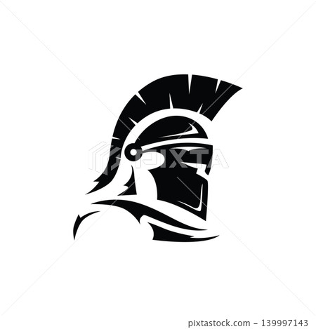 Spartan Warrior Logo Ancient Helmet Design Template Spartan Warrior Logo Ancient Helmet Design Template 139997143